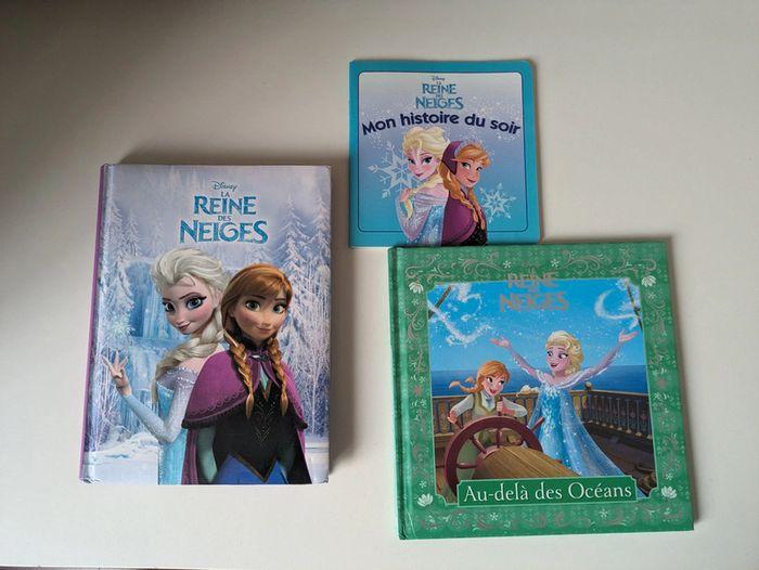 Lot 3 livres la reine des neiges