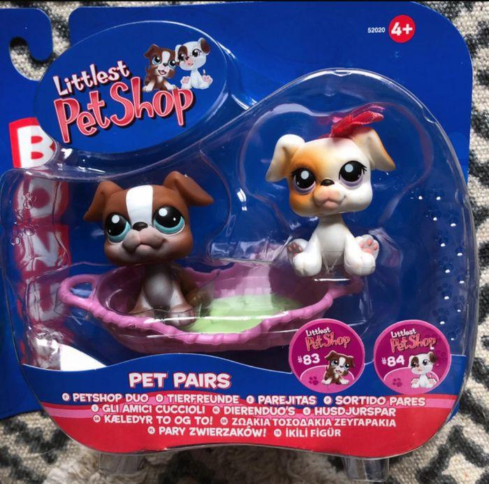 Littlest petshop collector rarepapillon#93 chien #83 #84 - photo numéro 2