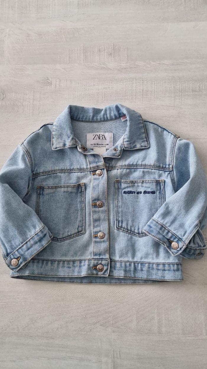 Veste jeans Zara - photo numéro 2