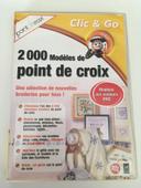 Logiciel 2000 modèles de point de croix