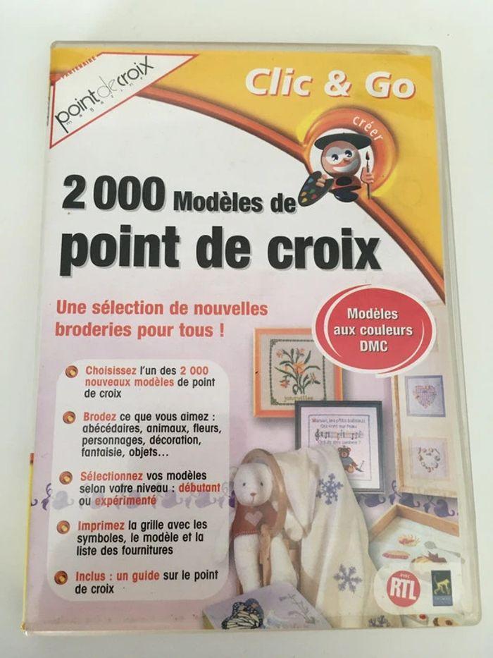 Logiciel 2000 modèles de point de croix - photo numéro 1