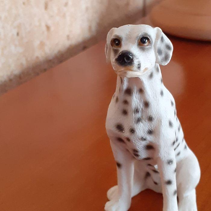 Figurine Chien Dalmatien + Panier de jouets - photo numéro 2