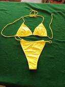 Maillot de bain 👙 jaune paillette