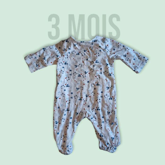 Pyjama bebe tape à l œil 3 mois - photo numéro 2