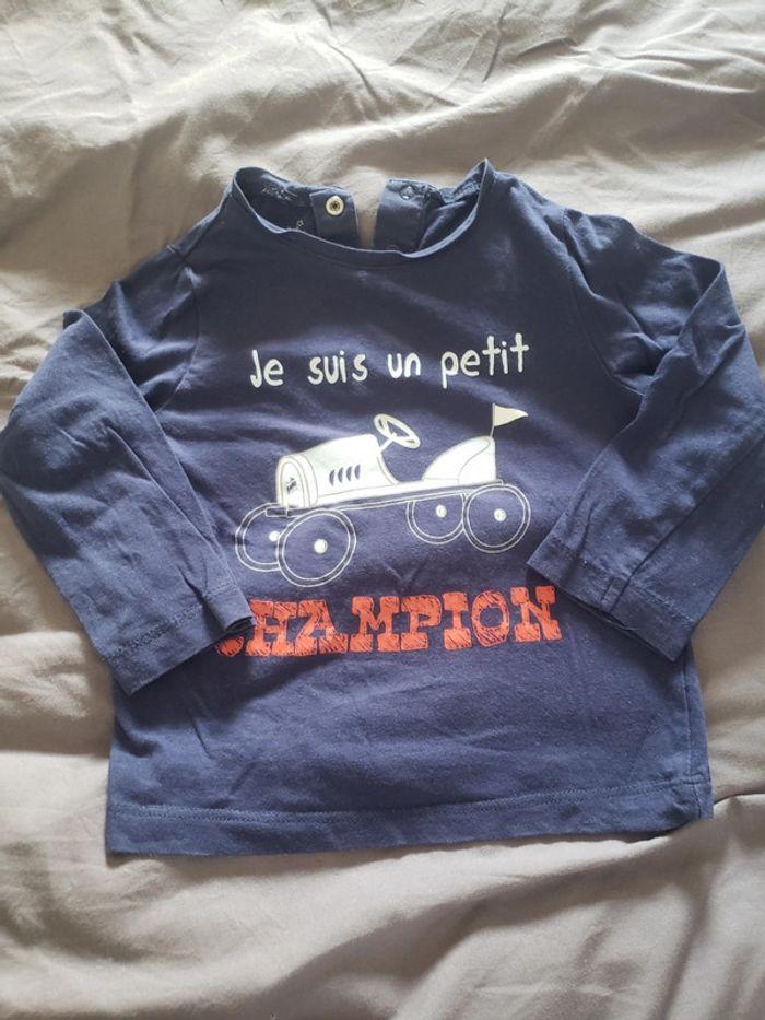 #18mois T shirt manches longues bébé rêve - photo numéro 1