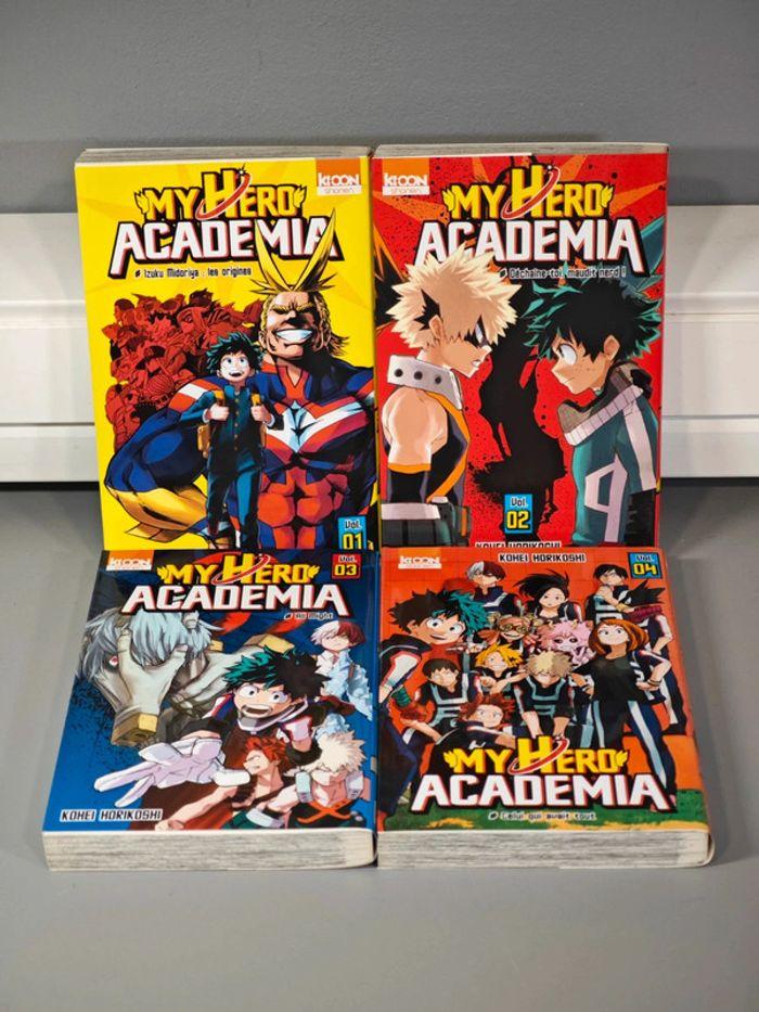 Lot Manga My Hero Academia 1 à 4 VF - photo numéro 1