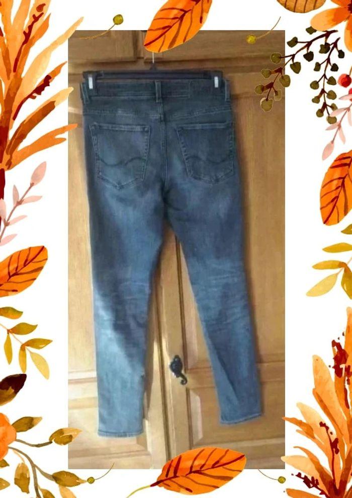 Pantalon jeans gris garçon 14 ans - photo numéro 7