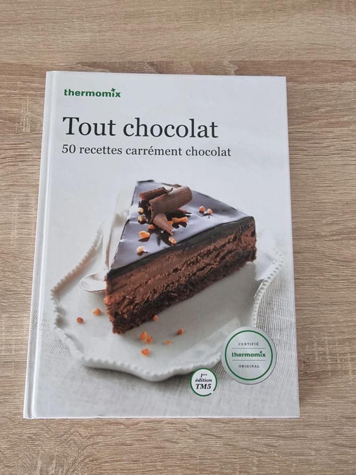 Livre thermomix Tout Chocolat Vorwerk TM5. neuf - photo numéro 1