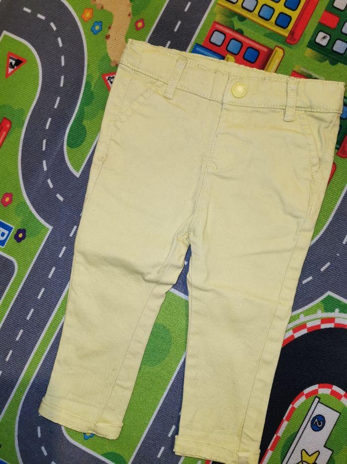 Pantalon jaune pâle - photo numéro 1