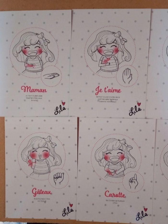 Les cartes à signer de lila signe avec bébé - photo numéro 5