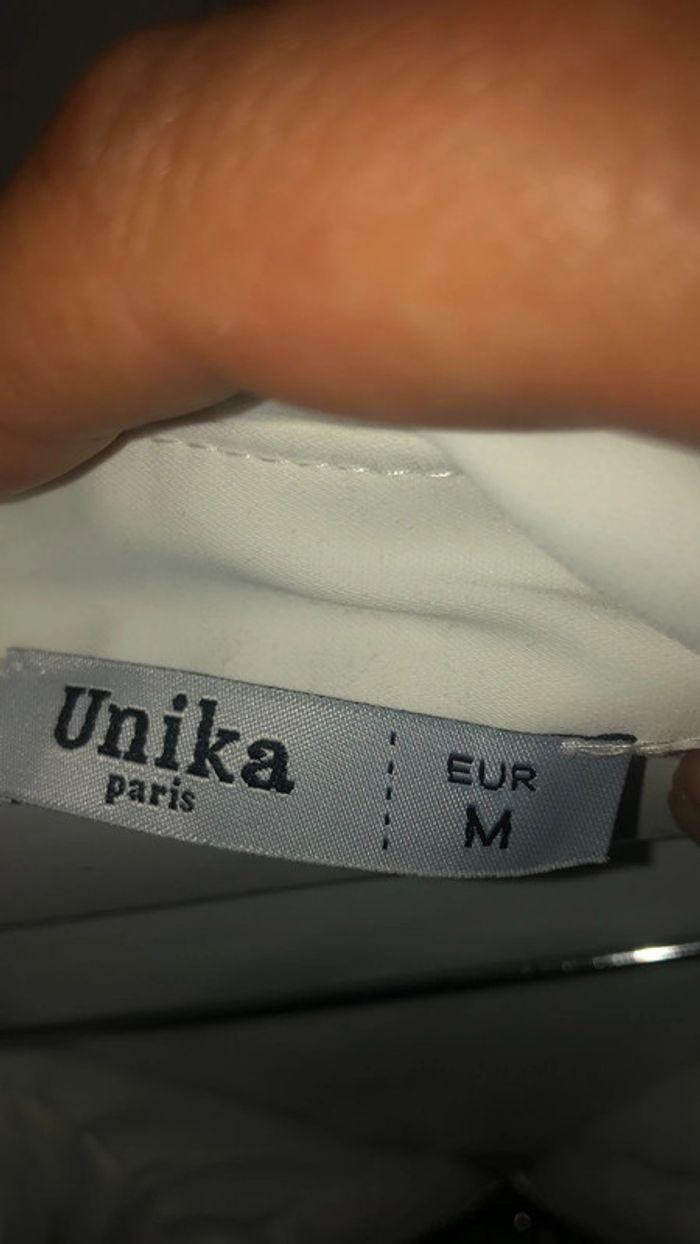 Haut chemisier blanc  unika - photo numéro 5