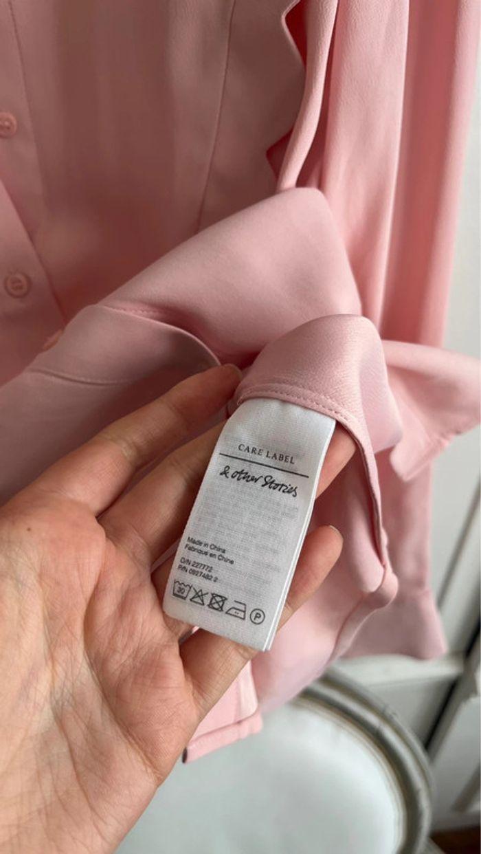 Chemise rosé pâle taille 36 - photo numéro 5