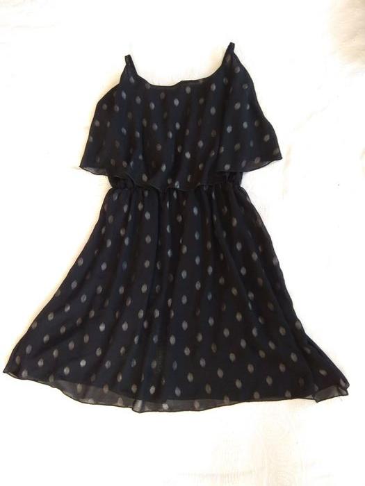 Robe noire à pois M/L - photo numéro 1