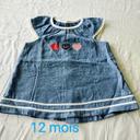 Robe bébé 12 mois