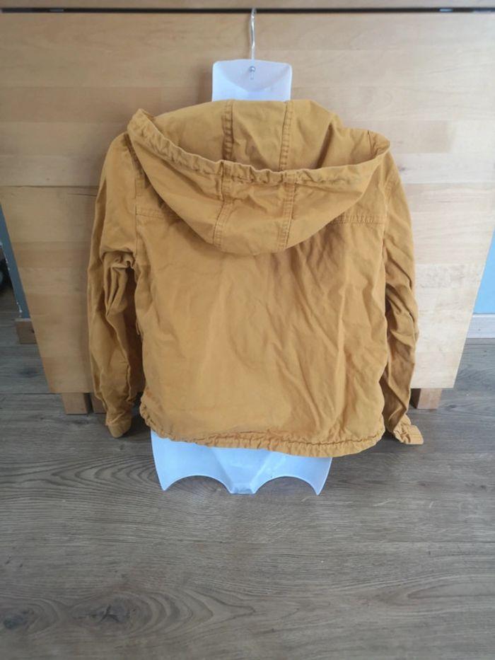 Veste moutarde à capuche H&M - photo numéro 4