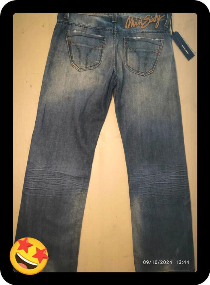 Jeans taille basse coupe boy fit  Miss sixty taille 38 - photo numéro 9