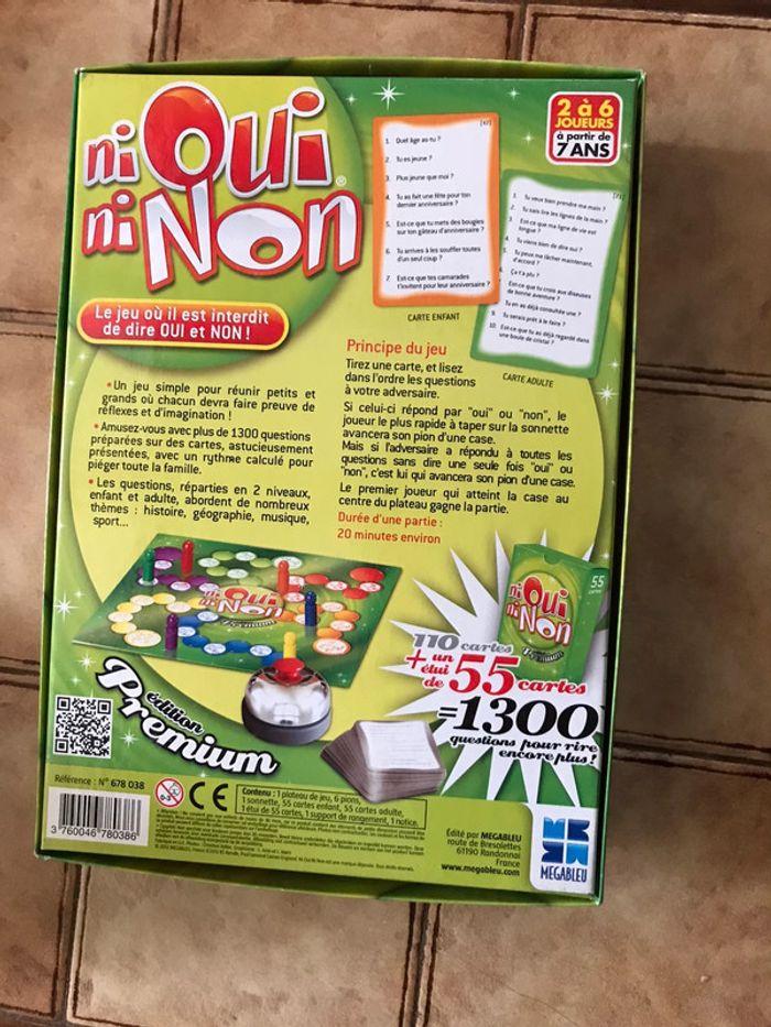 Jeu ni oui ni non - photo numéro 5