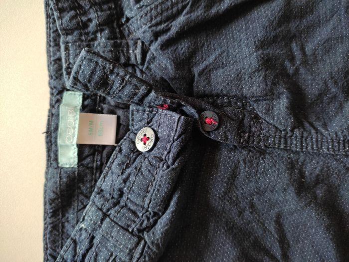 Pantalon marine moucheté - photo numéro 2