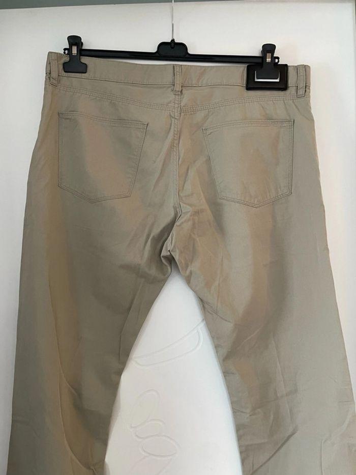 Pantalon beige taille haute coupe droit boss Hugo boss taille W38 L34 soit taille 48 - photo numéro 7