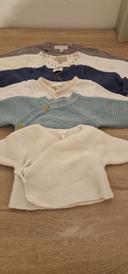 Lot de 6 vestes