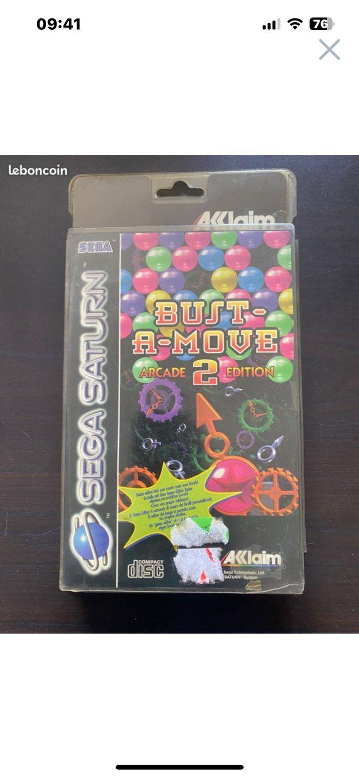 Bust-a-move 2 neuf sega saturn - photo numéro 1