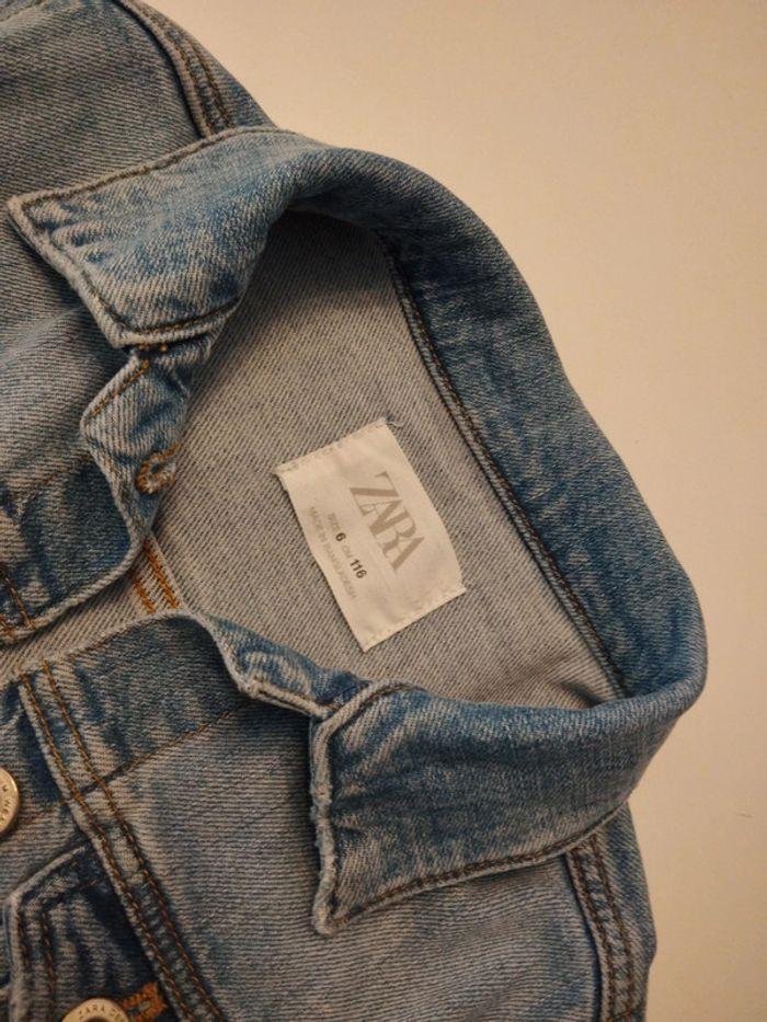 Veste en jean Zara fille 6 ans - photo numéro 8