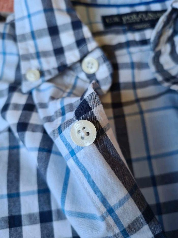 Chemise à carreaux manches courtes u.s polo assn. - photo numéro 7