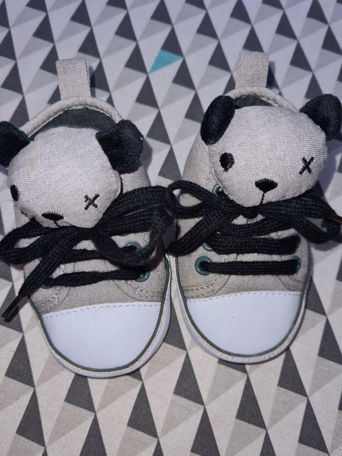 Chaussons bébé Tête d ourson 6-9 mois - photo numéro 2