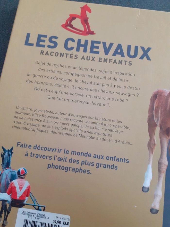 Livre les chevaux racontés aux enfants - photo numéro 2