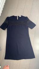 Robe Claudie Pierlot T:36 marine