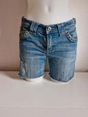 Short en jeans