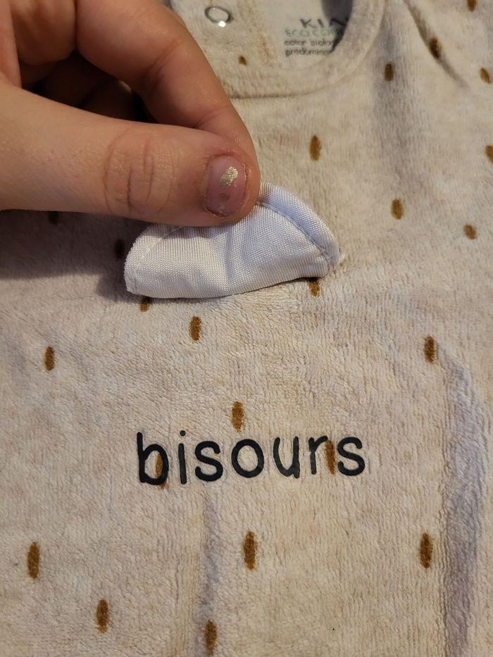 Pyjama beige bisours - photo numéro 3