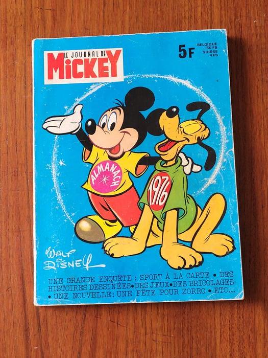 le journal de Mickey Almanach 1976 - vintage - photo numéro 2