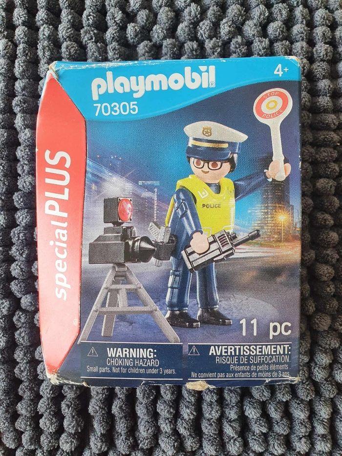 Playmobil Special Plus - Policier avec Radar de Vitesse - 70305 - photo numéro 1