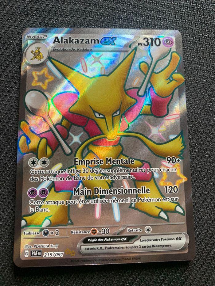 Alakazam Ex FA Shiny - Déstiné de Paldéa - photo numéro 1