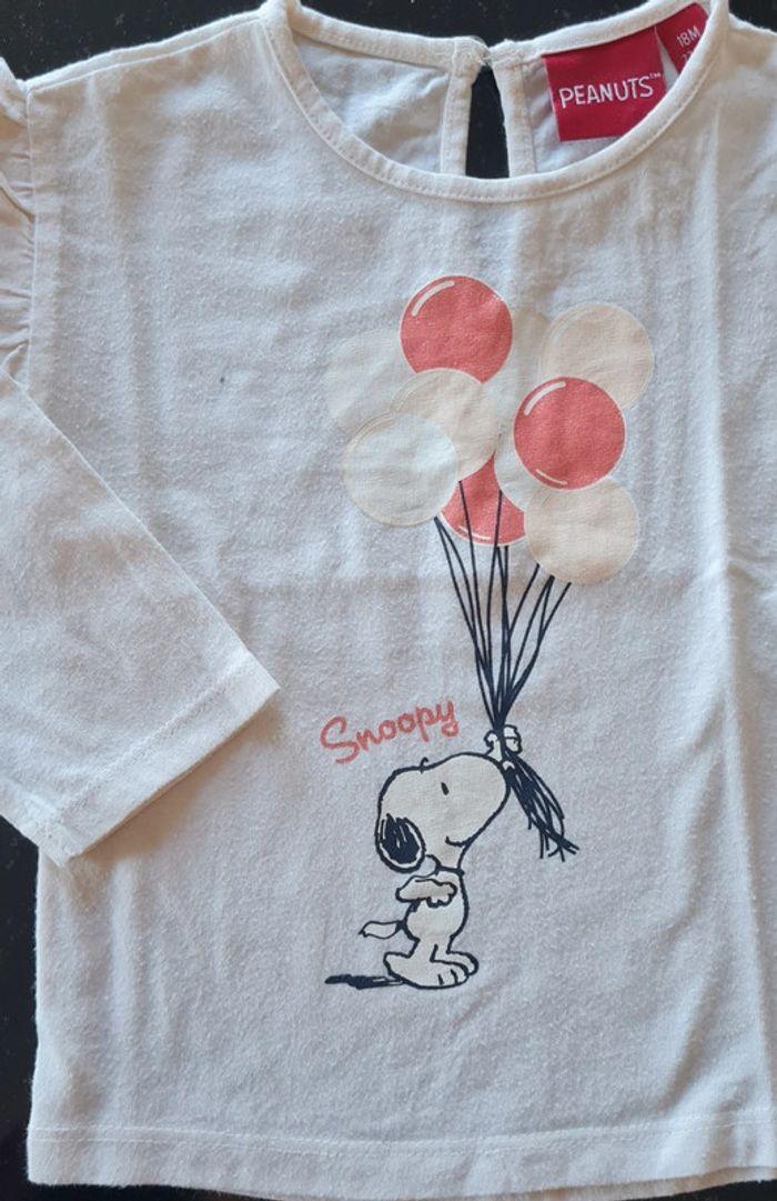 ● 18 mois ● Tee-shirt Snoopy - photo numéro 2