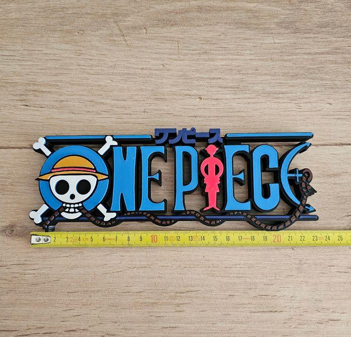 Figurine logo Onepiece Manga Anime 23cm FanArt - photo numéro 5