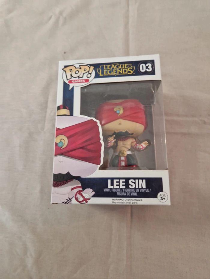 Funko pop league legends 03 lee sin - photo numéro 1