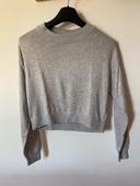 Pull gris taille S