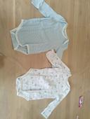 Lot de 2 bodies manches longues