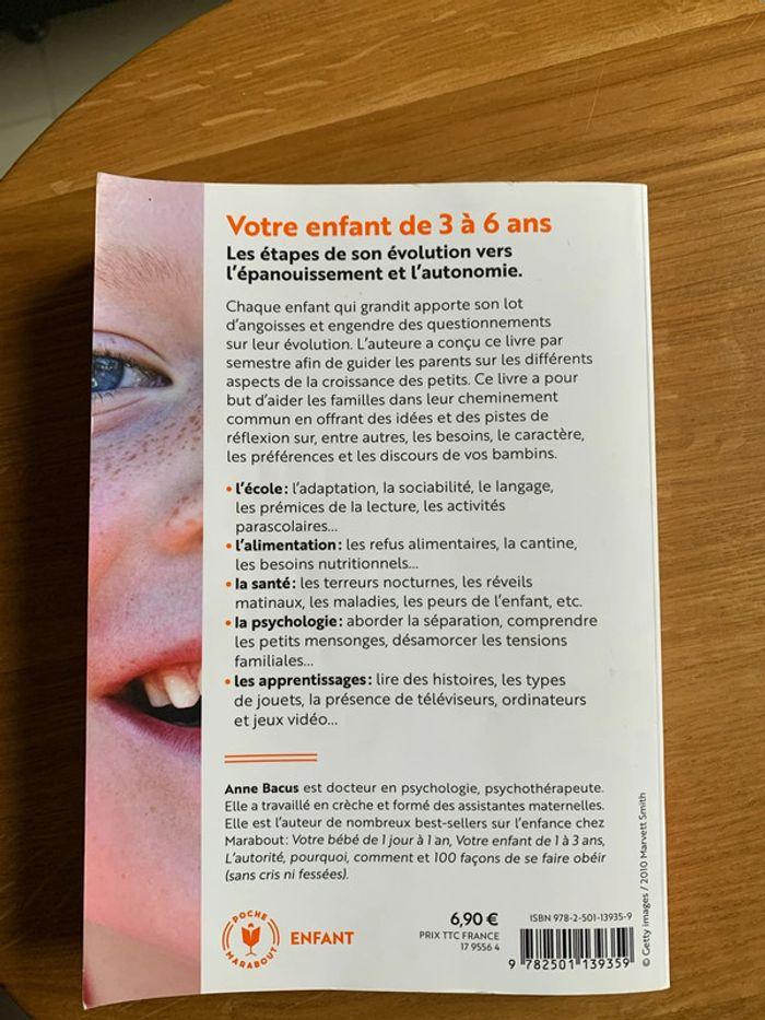 Livre votre enfant de 3 à 6 ans de Anne bacus - photo numéro 3