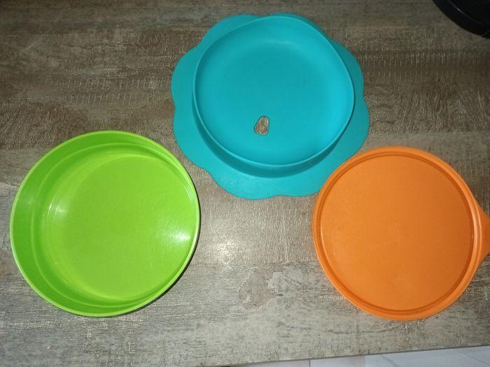 Assiette bébé tupperware - photo numéro 1