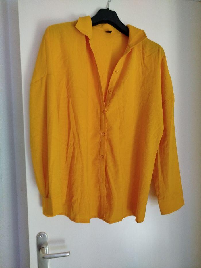 Chemise Oversize Jaune Soleil ☀ - photo numéro 12