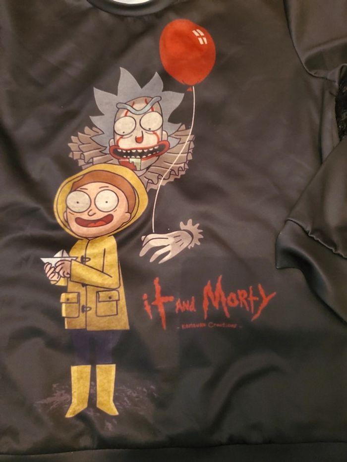 Pull fin  rick et morty taille M - photo numéro 3