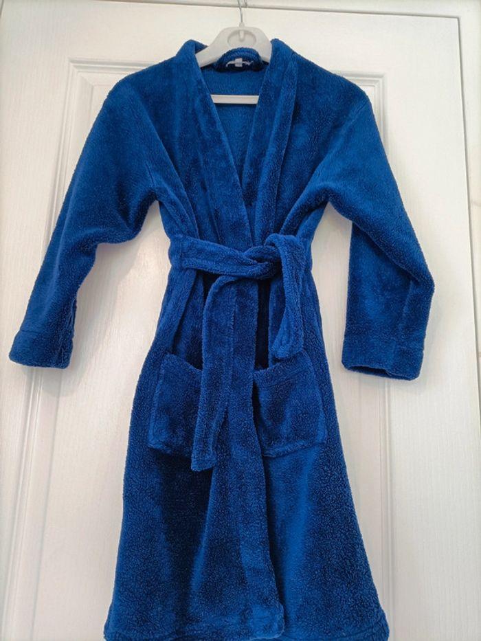 Robe de chambre bleu roi u 8 ans - photo numéro 2