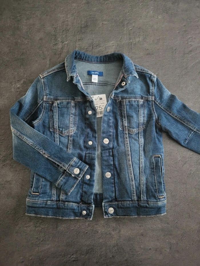 Veste en jean Okaidi 4 ans - photo numéro 1