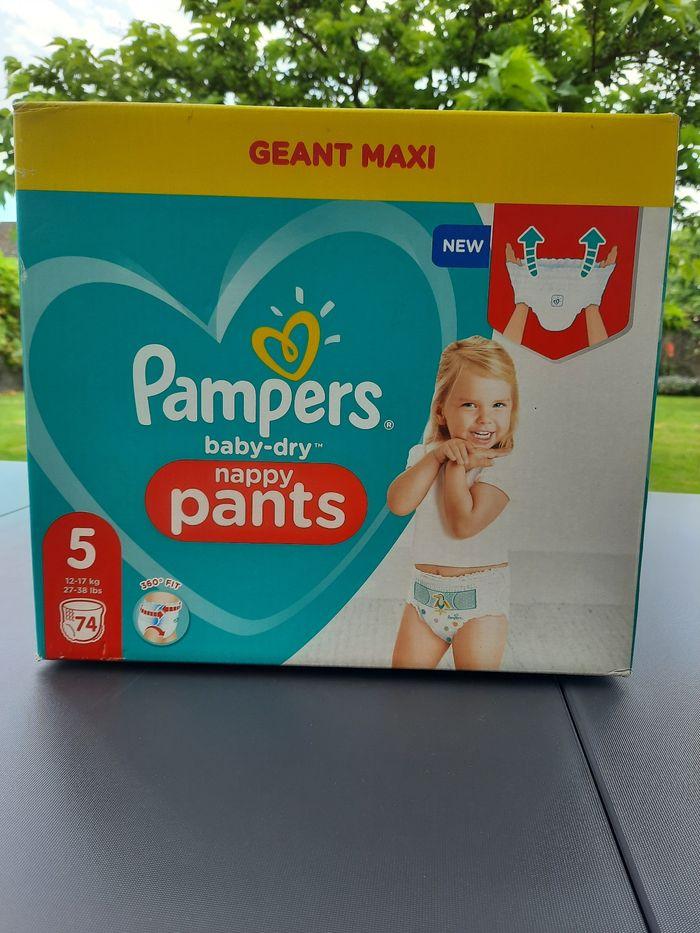 Carton 74 pants pampers 12-17kg