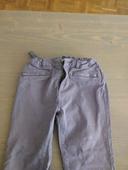 Pantalon slim marron T14 ans