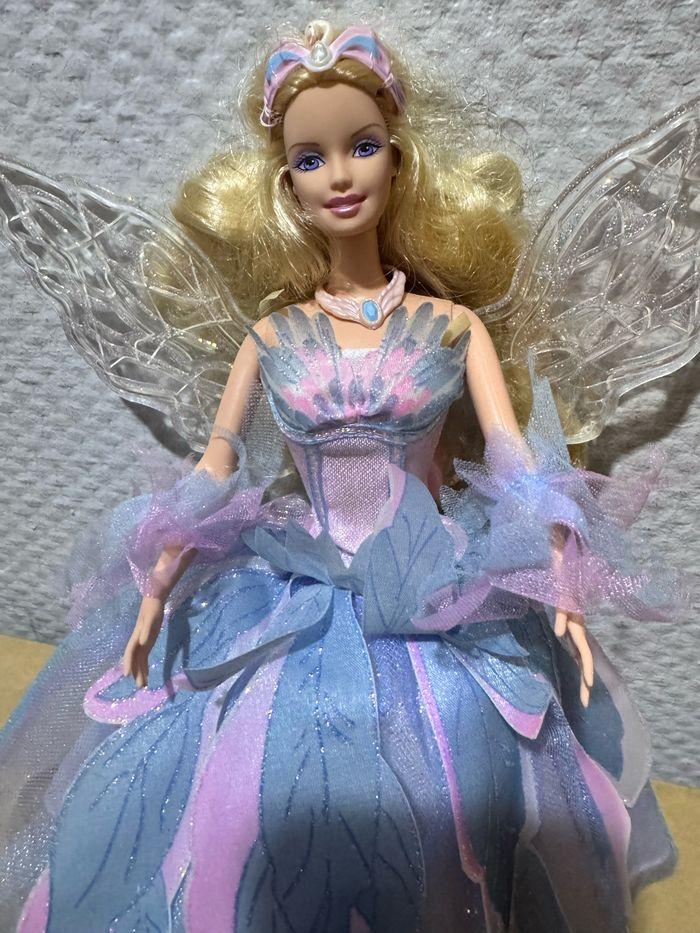 Barbie, princesse des anges avec des ailes amovible - photo numéro 9