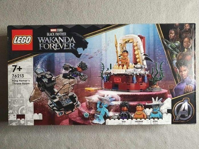 Lego Marvel Black Panther - La Salle du Trône du Roi Namor - 76213 - ok - photo numéro 2